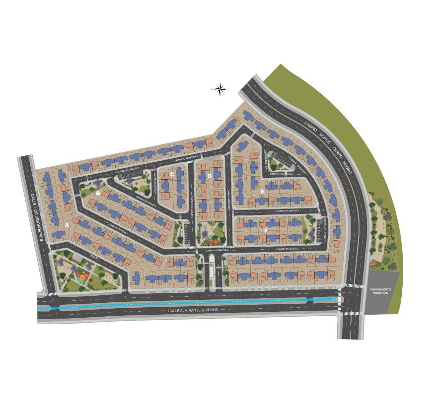 Masterplan Condominio Alto Aliwen